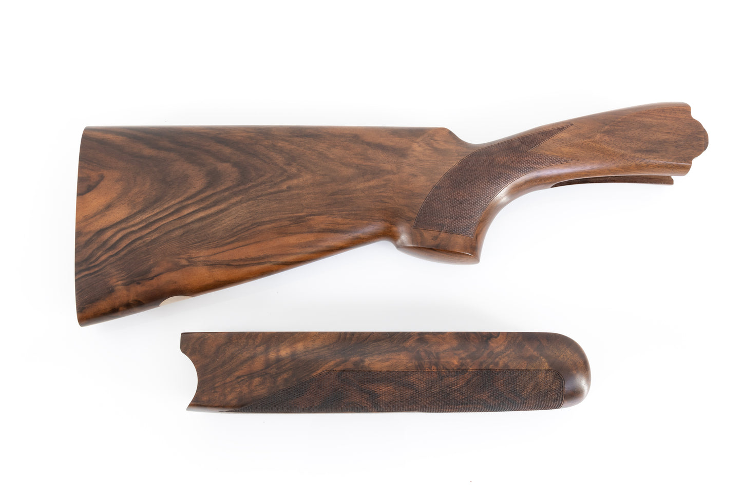 Beretta 682 Left Hand Sporting Wood Set | 12GA 1 ½" x 2 3/8" | SN#: 24B-0281