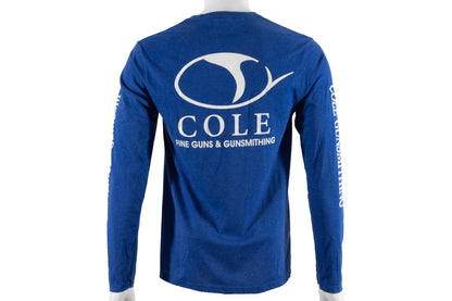 COLE T-SHIRT HEATHER BLUE LONG SLEEVE