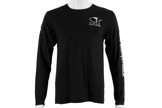 COLE T-SHIRT BLACK LONG SLEEVE