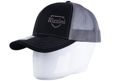 RIZZINI HAT | SHIELD LOGO CAP - GREY