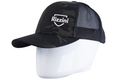 RIZZINI HATS |  SHIELD LOGO CAP - CAMO