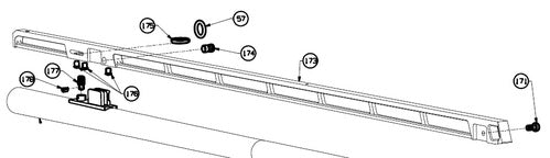 BERETTA PART | E00871 | RIB ADJUSTABLE SET 71CM FOR A400 XCEL SUPERTARGET GA 12