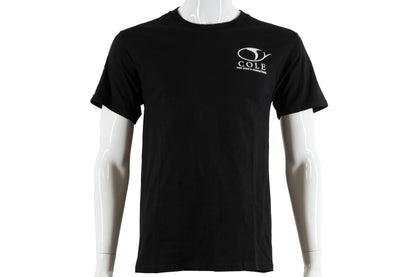 COLE CORE T-SHIRT BLACK SHORT SLEEVE