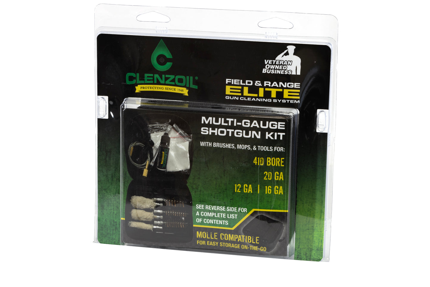 CLENZOIL MULTI-GAUGE SHOTGUN KIT - BLACK