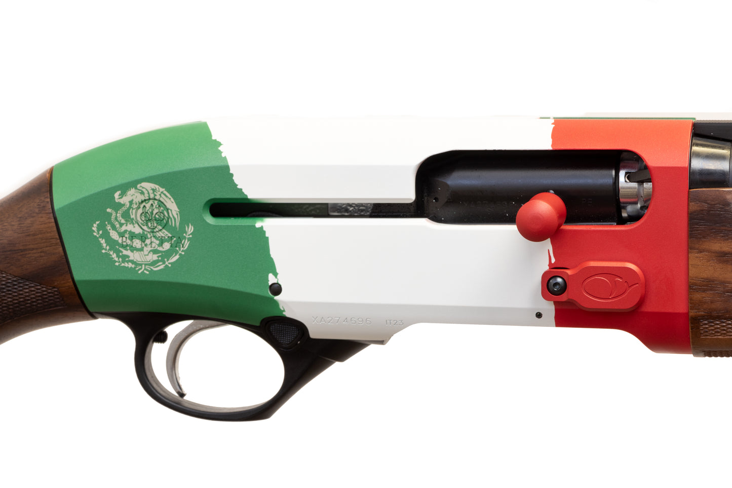 Cole Pro Beretta A400 Mexico Flag Cerakote Sporting Shotgun | 12GA 30" | SN#: XA274696